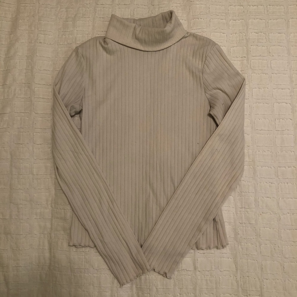 Ribbed Turtleneck